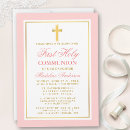 Search for girl boy first communion invitations Christian