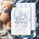 Search for stylish baby boy shower invitations Modern minimalist