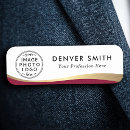Search for magnetic back name tags Small business employee