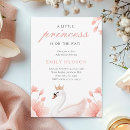 Search for princess baby shower invitations A little princess