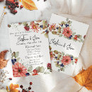 Search for wild flower dinner invitations Spring summer fall