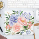 Search for rose blue mousepads Watercolor