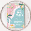 Search for pool table invitations Tropical
