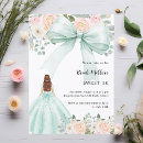 Search for green sweet 16 invitations 16th sixteenth birthday party