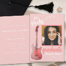 Search for music graduation invitations Musical notes