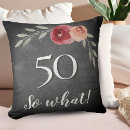 Search for 50th birthday cushions Floral