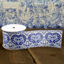 Search for blue hearts ribbon Blue and white