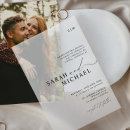 Search for vellum photo wedding invitations Formal