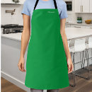 Search for plain green aprons Simple