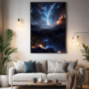 Search for alien worlds art Science fiction