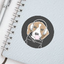 Search for cute beagle stickers Funny
