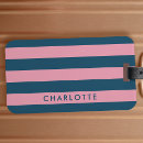 Search for navy blue luggage tags Stripe