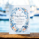 Search for blue watercolor baby shower invitations For her