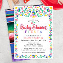 Search for colourful baby shower invitations Latina