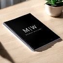 Search for black paper notebooks Professional