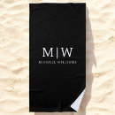 Search for black and white beach towels Minimalist