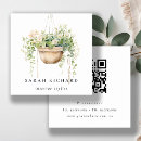 Search for hang business cards Watercolor