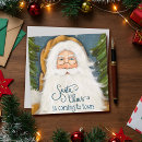 Search for old world christmas cards Santa