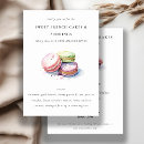 Search for french macarons invitations Bakery