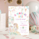 Search for unicorn 5th birthday invitations Gold glitter