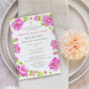 Search for peony first communion invitations Pink
