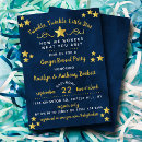 Search for blue navy gender reveal invitations Gold