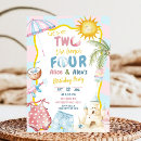Search for twins pool party invitations For kids