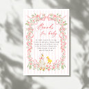 Search for mother goose invitations Pink