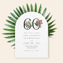 Search for for her 60th birthday invitations Elegant