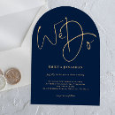 Search for gold lettering wedding invitations Script