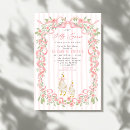 Search for rose baby shower invitations Pink