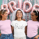 Search for matching wedding tshirts Bride