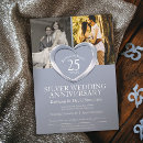 Search for 25th anniversary invitations Heart