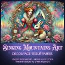 Search for art nouveau tissue paper Whimsical