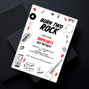 Search for rock band birthday invitations For kids