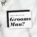 Search for groomsmen invitation weddings Black white