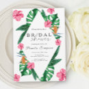 Search for bird bridal shower invitations Tropical flowers