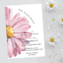 Search for pink watercolor invitations Wildflowers