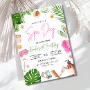 Search for pamper party invitations Girls spa party