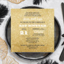 Search for gold bar bat mitzvah invitations White