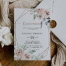 Search for floral spanish quince invitations For her