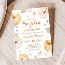 Search for sweet little pumpkin baby shower invitations Fall
