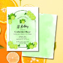 Search for lime birthday invitations Citrus