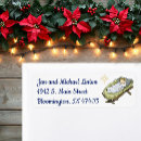 Search for baby jesus return address labels Nativity