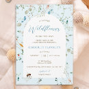 Search for wild flower invitations Watercolor floral