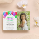Search for turning 6 invitations Six