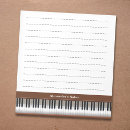 Search for piano notepads Pianist
