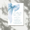 Search for something blue bridal shower invitations Bow