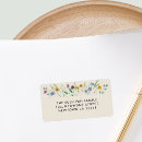 Search for address return address labels Floral