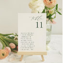 Search for seat table table cards Calligraphy